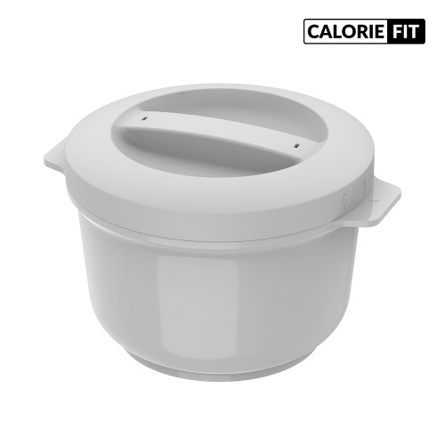 [칼로리핏] 저당밥솥 (전자레인지용 멀티 쿠커) CAF-LS1000 그레이