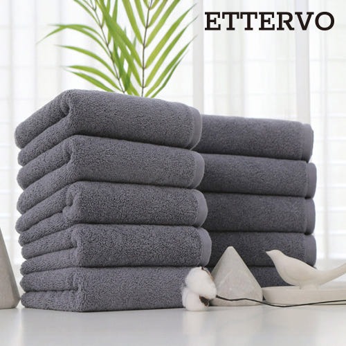 ETTERVO 에떼르보 프리미엄 호텔 수건 그레이 1p